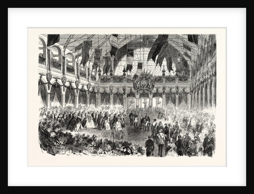 Queen of England Arriving at the Railway of Strasbourg, France. Queen Victoria by Anonymous
