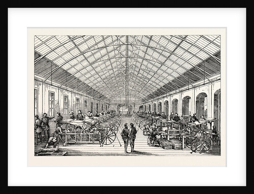 Universal Exposition: Workshop Mecanical Presses. Paris, France, Exposition Universelle by Anonymous