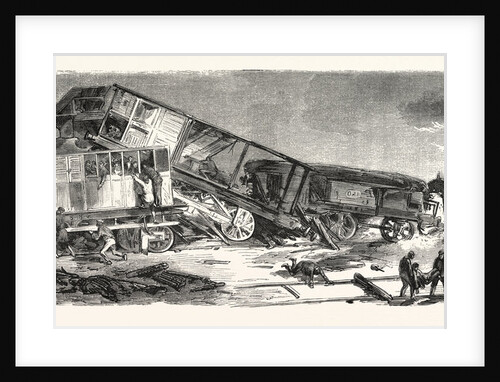 Accident Happened on the Versailles Railway, September 9, 1855, France by Anonymous