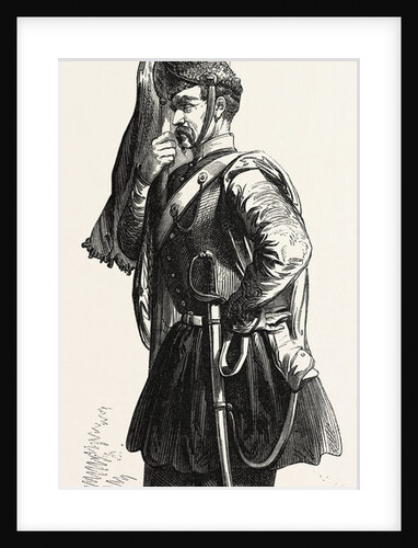 Uniform of the Polish Cavalry in the Service of the Sultan by Anonymous