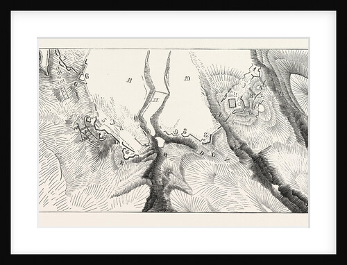 The Crimean War, 1855: Plan of the Attack of Malakoff by Anonymous