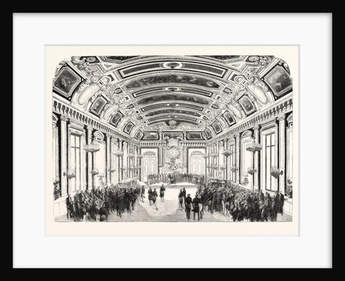 Day Given by the Exhibitors in the Hotel Du Louvre. The Reception Room. France, 1855. Paris, France, Exposition Universelle by Anonymous