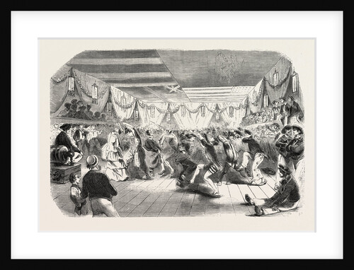 Recreations Aboard the Friedland: Costume Ball, 1855 by Anonymous
