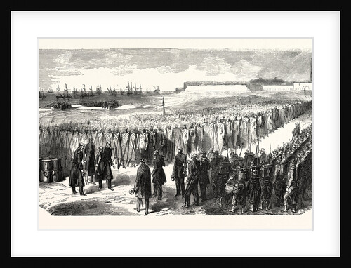 Surrender of the Garrison of Kinburn. The Crimean War, 1855 by Anonymous
