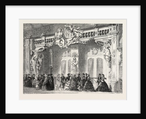 Entrance to the Lounge of the Empress at the Palace of Industry. Paris, France, Exposition Universelle by Anonymous