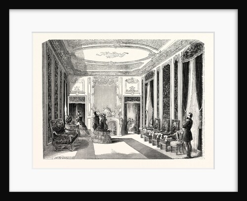 The Lounge of the Empress. Paris, France, Exposition Universelle by Anonymous