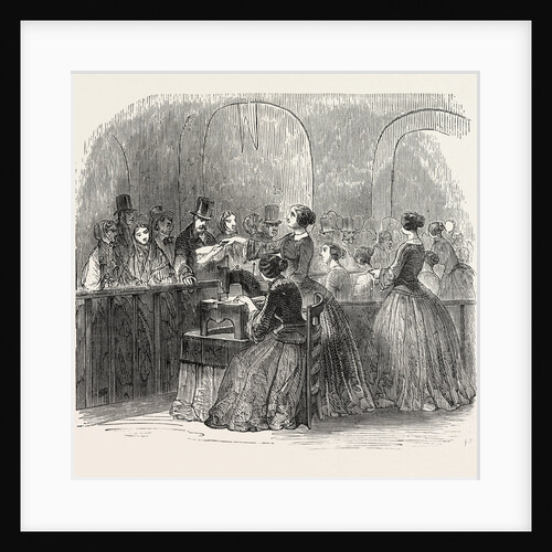 Expo 1855. Sewing Machine. Paris, France, Exposition Universelle by Anonymous