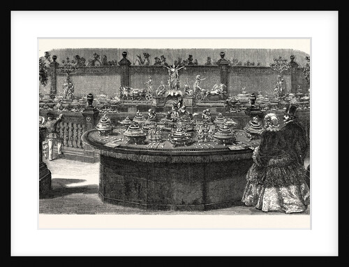 Expo Industry, 1855. Service Table Ordered from Mr. Christofle, by the Emperor. Paris, France, Exposition Universelle by Anonymous