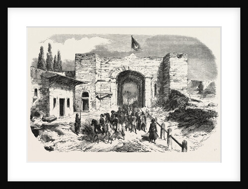 Headquarters of Omer Pasha-Soukoum Kale. 1855 by Anonymous