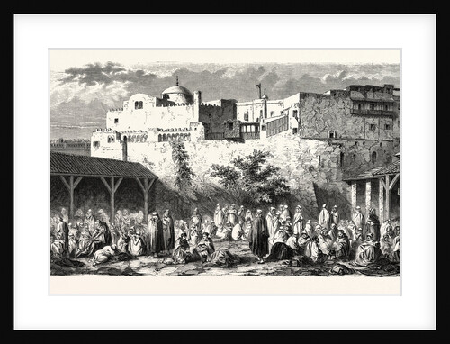 Camp Algiers, Pilgrims Returning from Mecca, 1855 by Anonymous
