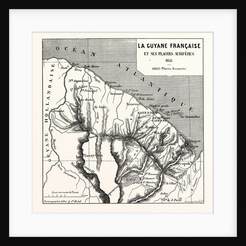French Guiana, 1855 by Anonymous