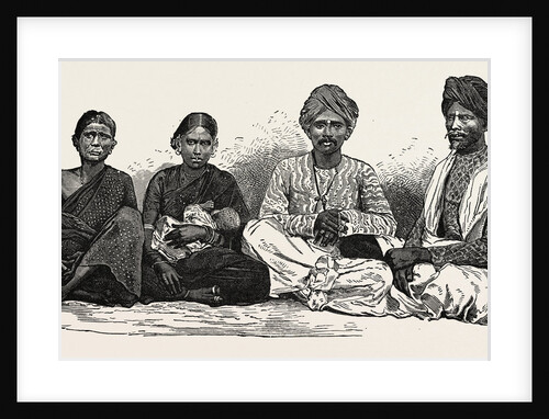 Natives of the Deccan, a Large Plateau in India, Making Up Most of the Southern Part of the Country by Anonymous
