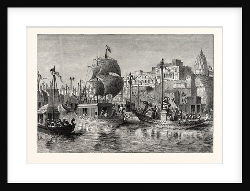 Religious Festival at Benares by Anonymous