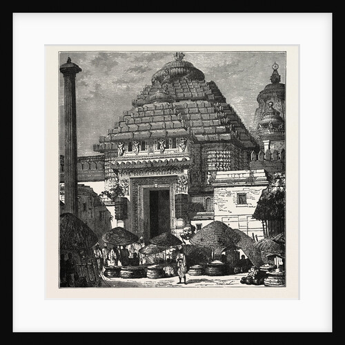 Entrance to the Temple of Juggernaut, India by Anonymous