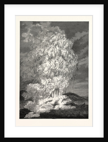 The Great Geyser of Iceland by Anonymous