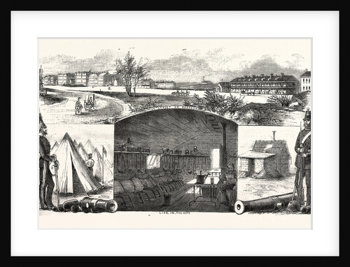 The Camp at Aldershot by Anonymous