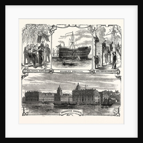 England's Refuge for the Defenders of Her Wooden Walls. Greenwich Hospital by Anonymous