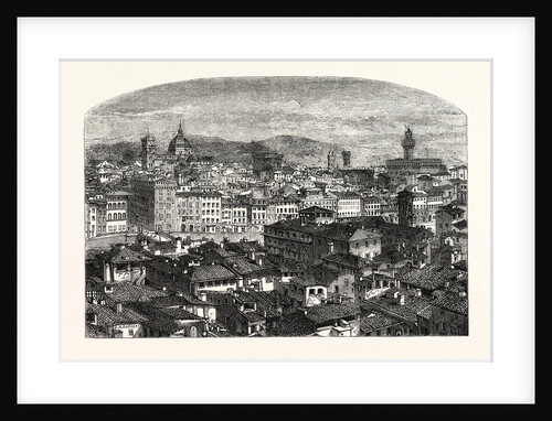 Florence, Capital of Tuscany Italy by Anonymous