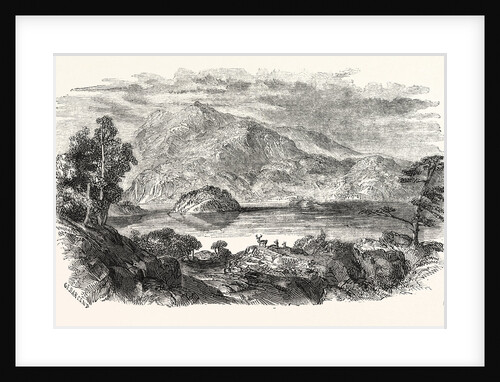 Loch Katrine in the District of Stirling, Scotland by Anonymous