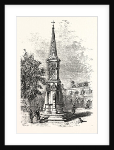 Banbury Cross, Memorial Cross Erected in Honour of the Marriage of the Princess Royal by Anonymous