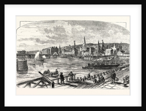 Lowestoft Harbour by Anonymous