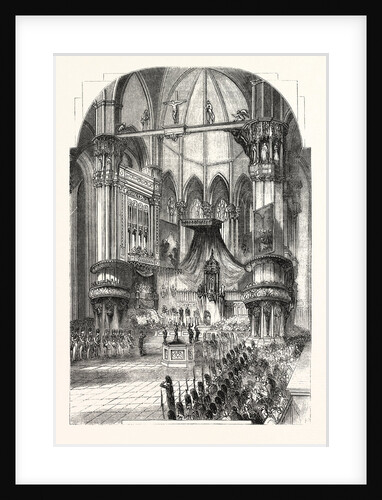 Chanting in the Cathedral of Milan Italy by Anonymous