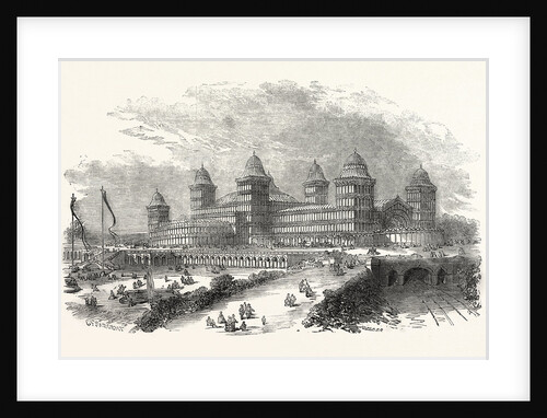 Exterior View of the Palace at Muswell Hill, North London, Mostly in the London Borough of Haringey by Anonymous