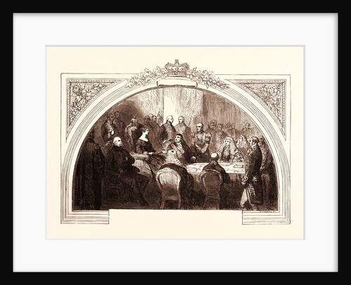 First Council of Queen Victoria, at Kensington Palace, June 20, 1837 by Anonymous