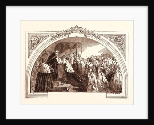 Coronation of Queen Victoria in Westminster Abbey, June 28, 1838, London by Anonymous