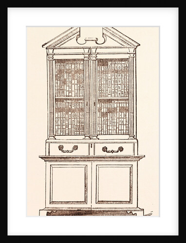 Bookcase G.F. Handel by Anonymous