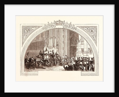 Opening of Parliament, February 3, 1852 by Anonymous