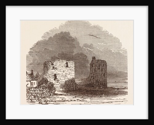 Remains of Flint Castle, Located in Flint, Flintshire by Anonymous
