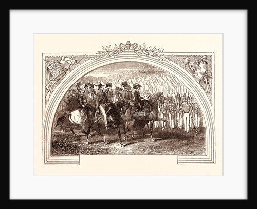 Review at Chobham by Queen Victoria, August, 1853 by Anonymous