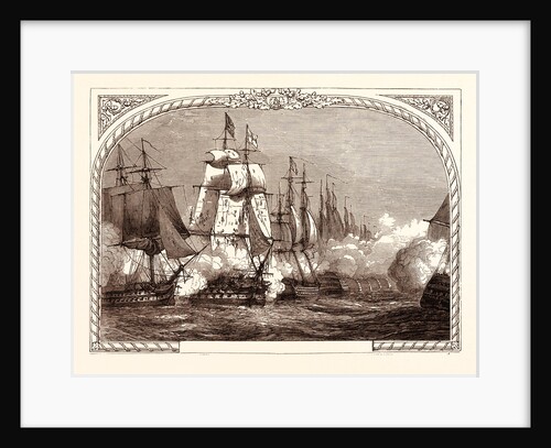 Battle of Trafalgar, (Nelson), October 21st, 1805, Cape Trafalgar in South West Spain by Anonymous