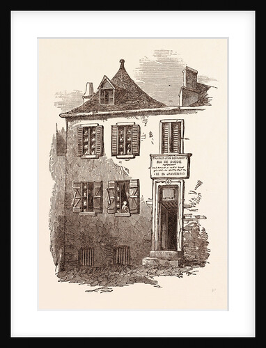 House at Pau in which Bernadotte Was Born, January 26, 1764. Pyrenees-Atlantiques, France by Anonymous