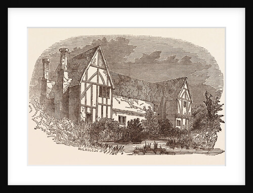 House of Bradshaw, at Walton-Upon-Thames, President at the Trial of Charles I., January 30, 1648-9 by Anonymous