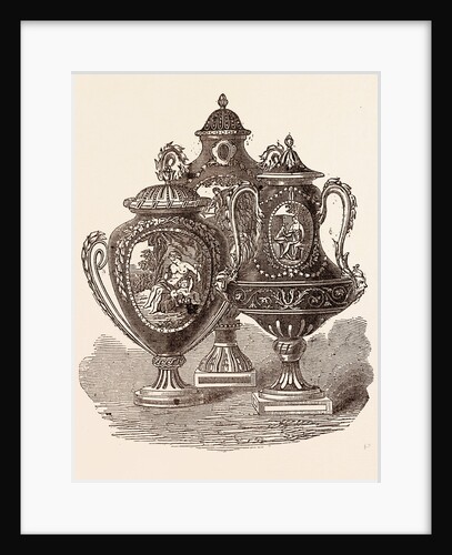 Beautiful Group of Sevres Vases by Anonymous