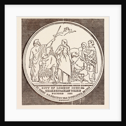 The Beaufoy Medal, in Commemoration of the Birth and Death of Shakespeare by Anonymous