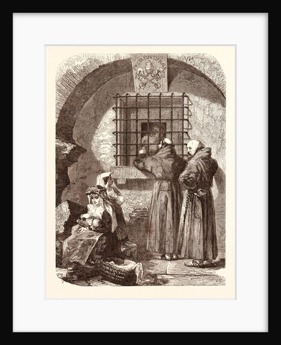The Post Office at Albano, Italy by Anonymous