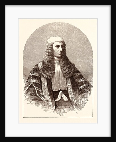 The New Speaker of the House of Commons, the Right Hon. John Evelyn Denison by Anonymous