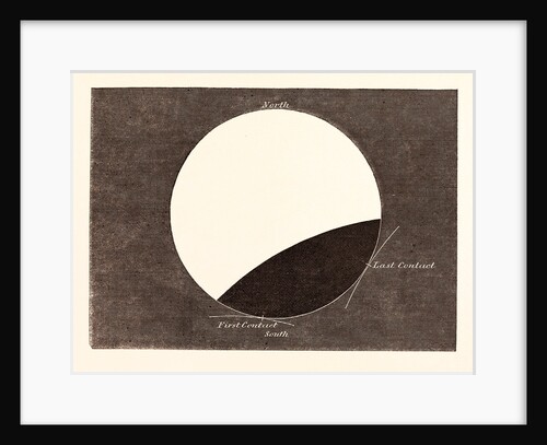 Lunar Eclipse on February 27, 1858 by Anonymous