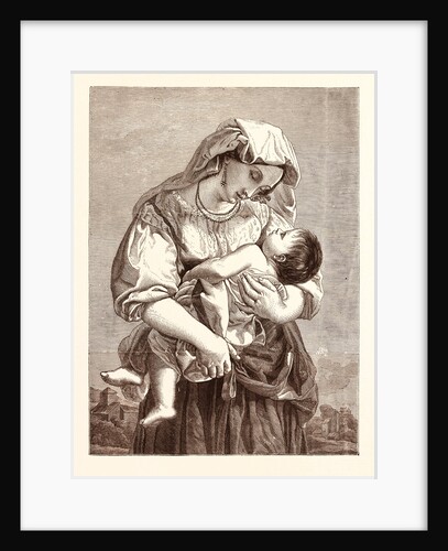 Italian Woman and Child by Anonymous