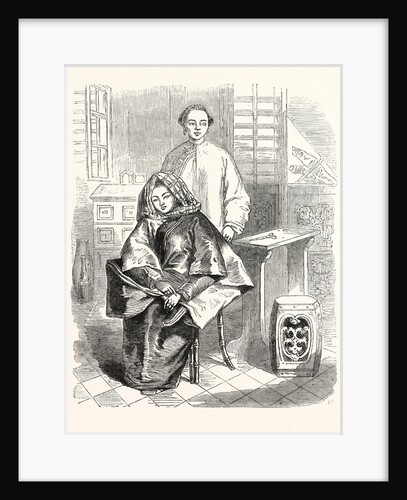 Chinese Girls. Sketched at Hong Kong by Anonymous