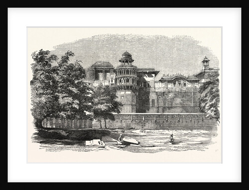Portion of the Fort at Agra, India by Anonymous