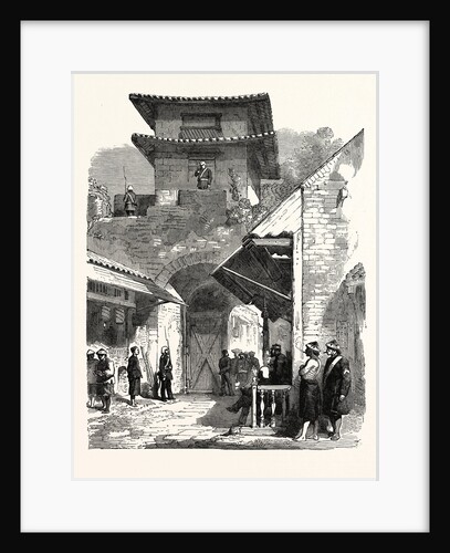 The East Gate, Canton, China by Anonymous