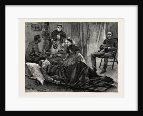 The Nile Expedition for the Relief of General Gordon Five O'Clock Tea with the Hospital Sisters by Anonymous