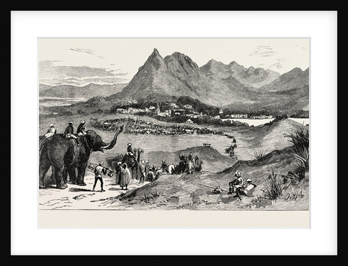 The Fair Seen from a Distance, Pokhar, Rajputana, India by Anonymous