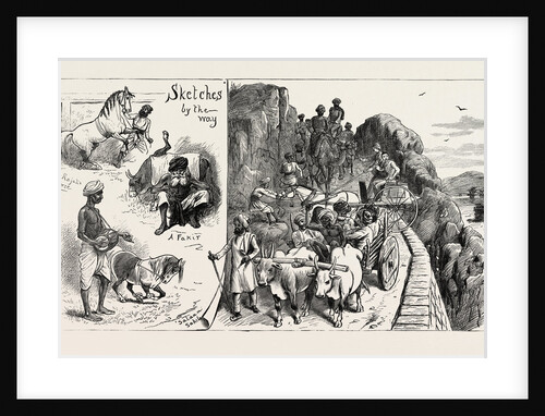 Going to the Fair, Pokhar, Rajputana, India by Anonymous