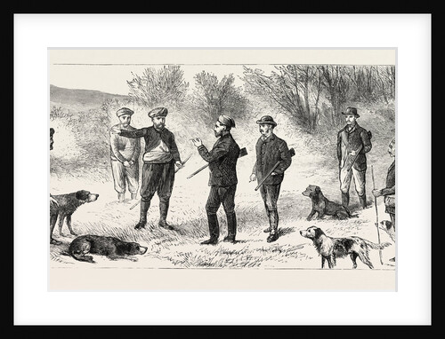 Natives Directing the Shooting Party Where to Find Big Game by Anonymous