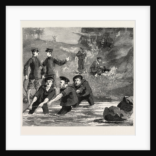 We Go Seining and Make a Bonfire in the Woods by Anonymous